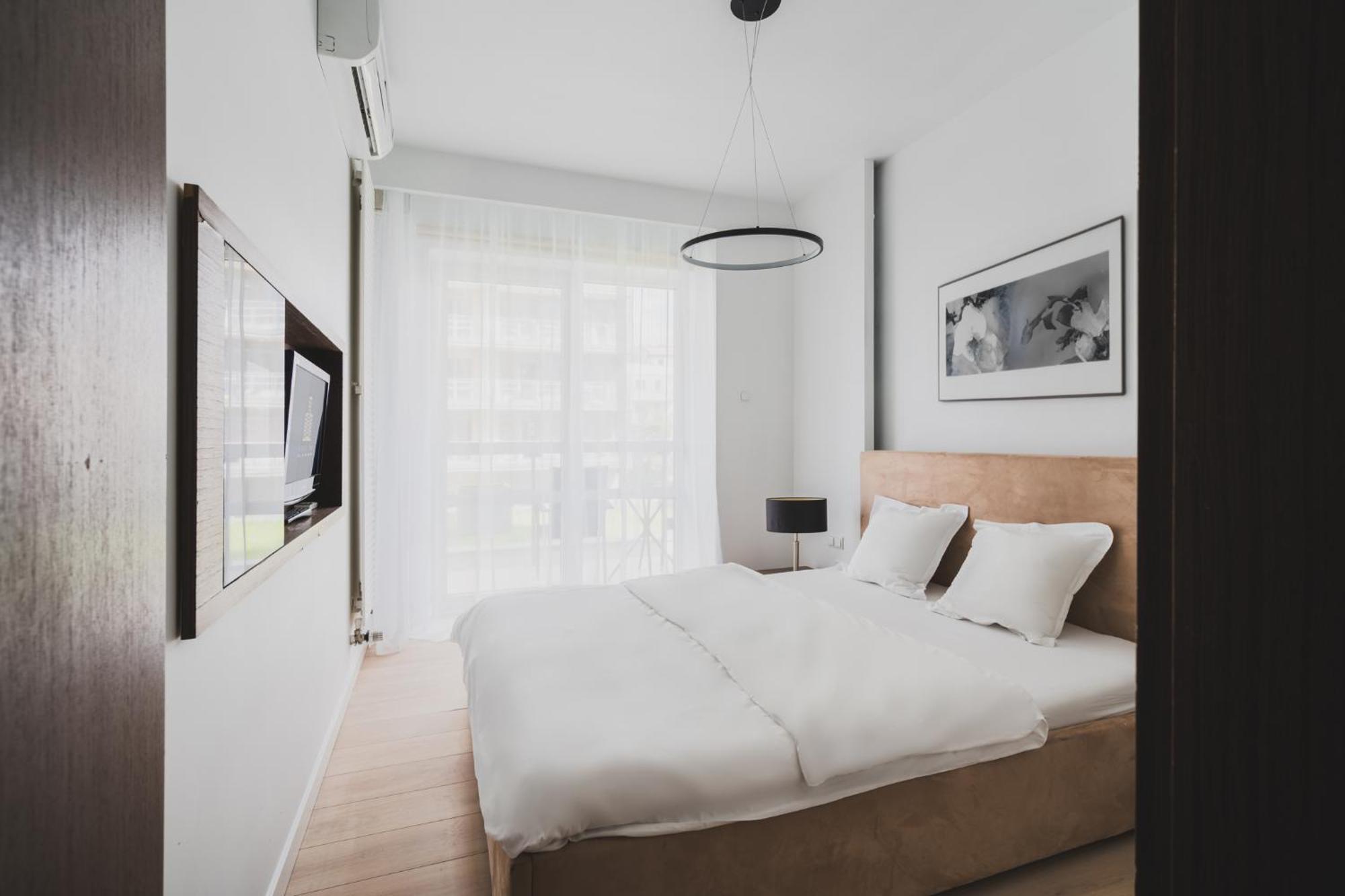 J&k Platinum Towers Apartmán Varšava